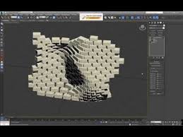One Of The Many Methods How To Create Curved Brick Wall With Floor Generator Script 3ds Max Tutorials 3ds Max Brick Wall