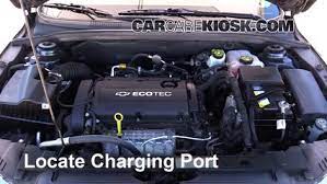 If the battery on the vehicle has been recharged or disconnected, or is not working, you will need to reprogram each front power window for the service ac system this message displays if there is a problem with the air conditioning system. How To Add Refrigerant To A 2011 2016 Chevrolet Cruze 2014 Chevrolet Cruze Ls 1 8l 4 Cyl Sedan 4 Door
