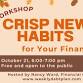 Crisp New Habits for Your Finances Workshop event image