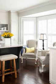bay window kitchen transitional