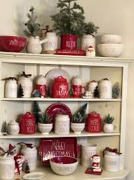 Rae Dunn Christmas Christmas Display Christmas Mantel Decorations Diy Halloween Decorations