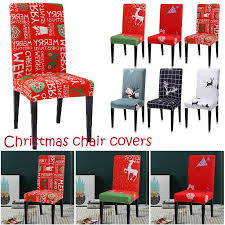 Ez chair cover made in america creating jobs for the american people no hammering no stapling do it your self as easy as 123 beautiful material with the perfect stretch specially made for ez chair cover please note you have to remove the cushion to replace. Buy Merry Christmas Chair Covers Deer Pattern Red Dining Chair Cover Christmas Decorations Supplies At Affordable Prices Free Shipping Real Reviews With Photos Joom