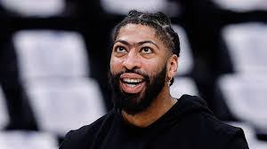 Anthony Davis reacts to the Lakers drafting Bronny James