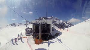 Since 2003, la plagne and the neighbouring resort of les arcs form paradiski's ski area. La Plagne Bellecote Glacier Telecabine Bellecote Bellecote Gondola Youtube