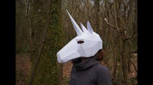Learn how to make a mask in this article. How To Build A Wintercroft Unicorn Mask Youtube