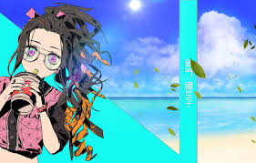 See more ideas about anime demon, slayer anime, kawaii anime. Wallpaper Girl Style Nezuko Kamado The Blade Cleaves Demons Demon Slayer Kimetsu No Yaiba Images For Desktop Section Syonen Download