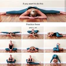 Halona Yoga On Instagram Stretchings Towards Middle Split Before You Begin Stretching Warm Up First Sun Dancer Workout Flexibility Workout Workout Splits
