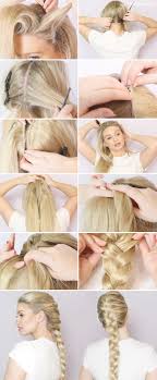 Prepare these strands to braid by placing the 3 strands between your fingers on 1 hand. How To Create A French Braid Using Milk Blush Hair Extensions Milk Blush