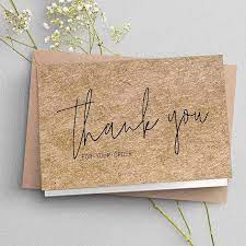 Thank you cards from zazzle. 30pcs Natural Kraft Paper Thank You Cards For Small Business Appreciation Enterprise Thank You For Your Order Card Greeting Card Business Cards Aliexpress