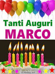 Tanti Auguri Marco Torta Immagine Gif Biglietti D Auguri Di Compleanno It Hbday Art Auguri Di Compleanno Immagini Di Compleanno Immagini Di Buon Compleanno