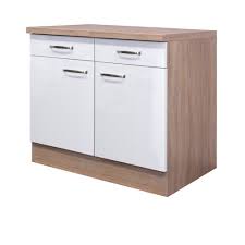 Kunden, die dieses produkt gekauft haben, haben auch diese produkte gekauft. Kuchen Unterschrank Venedig 2 Turig 100 Cm Breit Weiss Moebel Guenstig De