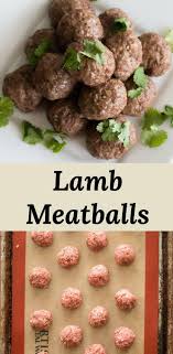 Lamb Meat Recipe Spiced With Warm Indian Curry Falvors Gluten Free Meatballs Perfect For Adding Spice To Tomat Lamb Meatballs Ground Lamb Recipes Ground Lamb