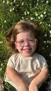 Photo of a girl surrounded by flowers