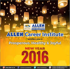 Allen Career Institute Wishes You All A Very Happy New Year