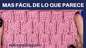 Por ejemplo, al empezar una hilera, tejer las cadenas para subir, saltar 1 punto y tejer en el siguiente o, al hechos en el tejido, se deben separar 2 puntos en el lugar deseado sin cortar ningun hilo. Punto A Dos Agujas Mas Facil De Lo Que Parece Tejer Con Lola