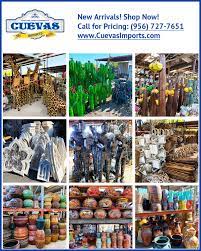 Cuevas Imports Llc New Arrivals Wholesale Metal Yard Art Wood Decor And Talavera Mexican Pottery Call For Pricing 956 727 7651 8221 San Dario Ave Laredo Tx 78045 Www Cuevasimports Com Facebook