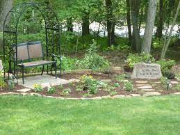 Invite visitors to bring their own pebble in tribute, adding to your memorial garden. 22 Memorial Garden Ideas Memorial Garden Garden Pet Memorial Garden