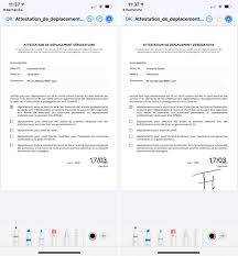 Le fonctionnement de ce nouveau dispositif numérique est relativement simple. Attestation De Deplacement Comment L Utiliser Avec Son Iphone Igeneration