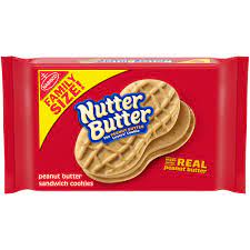 Classic nutter butter cookies now made from scratch! Nutter Butter Family Size Peanut Butter Sandwich Cookies 16 Oz Walmart Com Walmart Com