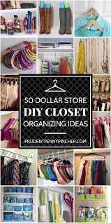 La tienda en casa es una tienda online que productos que suelen anunciarse en la televisión. 50 Dollar Store Closet Organization Ideas Dollar Store Diy Organization Closet Organisation Clothes Closet Organization