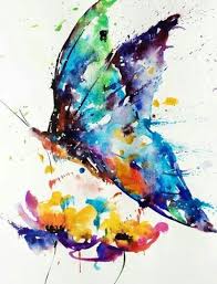 Mariposa Butterfly Painting Butterfly Watercolor Watercolor Art