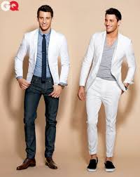 Gq Endorses The New White Suit Mens White Suit Mens Fashion Mens Outfits