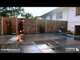 Slatted Pool Cover Compass Rollo Cover Youtube Schwimmbader Hinterhof Schwimmbad Designs Gartenpools