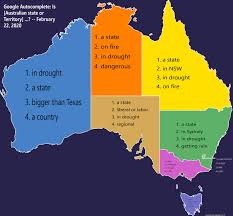 Google Autocomplete Is Australian State Or Territory Australian States Australia Map States