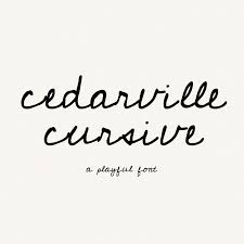 20 Favorite Free Handwriting Fonts