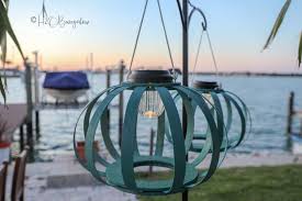 Diy Solar Hanging Lanterns H2obungalow