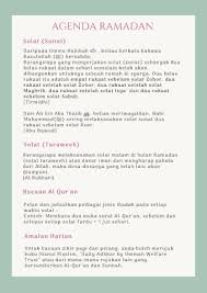 Sholat rawatib adalah solat yang pelaksanaannya menyertai salat fardhu. Page 4 Pelan Harian Ramadan 2020 Pdf