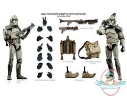 Star wars 104th battalion wolf pack clone troopers ultimate gift set! 1 6 Sixth Star Wars Wolfpack Clone Trooper 104th Battalion 12 Sideshow Man Of Action Figures