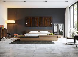 The black bedding gives the room a contemporary edge. 6 Dark Bedrooms Designs To Inspire Sweet Dreams Contemporary Bedroom Design White Bedroom Design Contemporary Bedroom