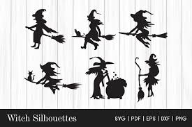 Download Witch Svg Halloween Witch Svg Witch Silhouette Cliparts 859262 Cut Files Design Bundles