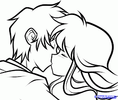 But only anime couples that are first and foremost, the most popular in general. Color Book Pages Free Couple How To Draw A Valentines Couple Anime Kiss Step 9 Kissing Drawing Drawing People Anime Couple Kiss