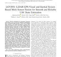 PDF) LGVINS: LiDAR-GPS-Visual and Inertial System Based ...