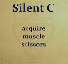 Silent C English Vocabulary Words English Pronunciation Learning Learn English Words