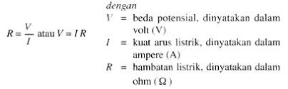 Hukum Ohm dan Hukum Kirchoff