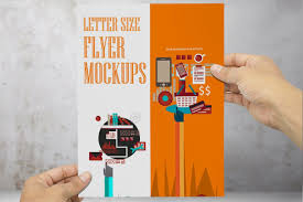 Flyer Mockups Us Letter Size Flyer Mockup Flyer Invitation Mockup