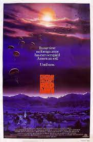 Red Dawn Dawn Movie Movie Posters Patrick Swayze