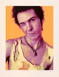 SiD (Orange) by Dennis Morris Editioned artwork