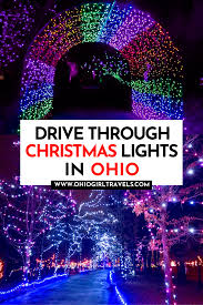 Enchanting Drive Through Christmas Lights In Ohio Ohio Girl Travels Christmas Travel Seasonal Travel Travel Fun