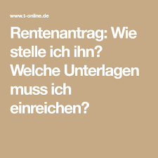 Nutzen sie auch unsere eservices unter. Rentenantrag Wie Stelle Ich Ihn Welche Unterlagen Muss Ich Einreichen Rente Antrage Deutsche Rentenversicherung