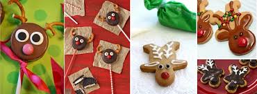 So that the upper or right side is down: The Handcrafted Christmas Reindeer Cookies Think Upside Down And Cookie Pops