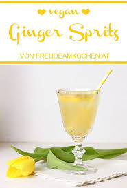 Ginger Spritz Ingwer Spritzer Rezept Freude Am Kochen Vegan Freude Am Kochen Ingwer Aperol Spritz