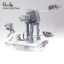 So you want to build a diorama ? New Space Wars Sw Battle On Hoth Mini Diorama With At At Moc 16921 Building Blocks Bricks Diy Toys For Children Chrismas Gifts Blocks Aliexpress