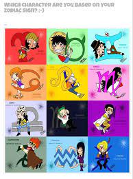 What is your zodiac sign?(if yours isn't there choose randomly). Which Character Are You Based On Your Zodiac Sign Anime Amino