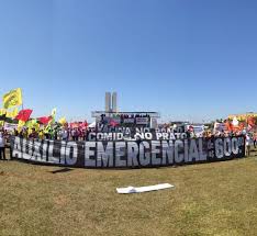 Fotos da avenida paulista durante as manifestações do 19j. Portal Da Ncst 600contrafome Vacina No Braco E Comida No Prato