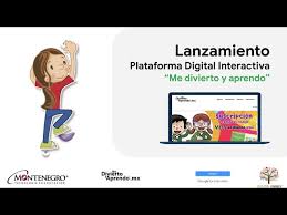 Me divierto y aprendo, a. Lanzamiento Plataforma Digital Interactiva Me Divierto Y Aprendo Youtube