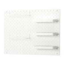 Skadis Lochplatte Kombination Weiss Ikea Deutschland Peg Board Resin Crafts Ikea